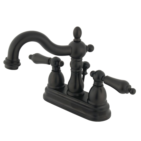 4" Centerset Bathroom Faucet, Oil Rubbed Bronze